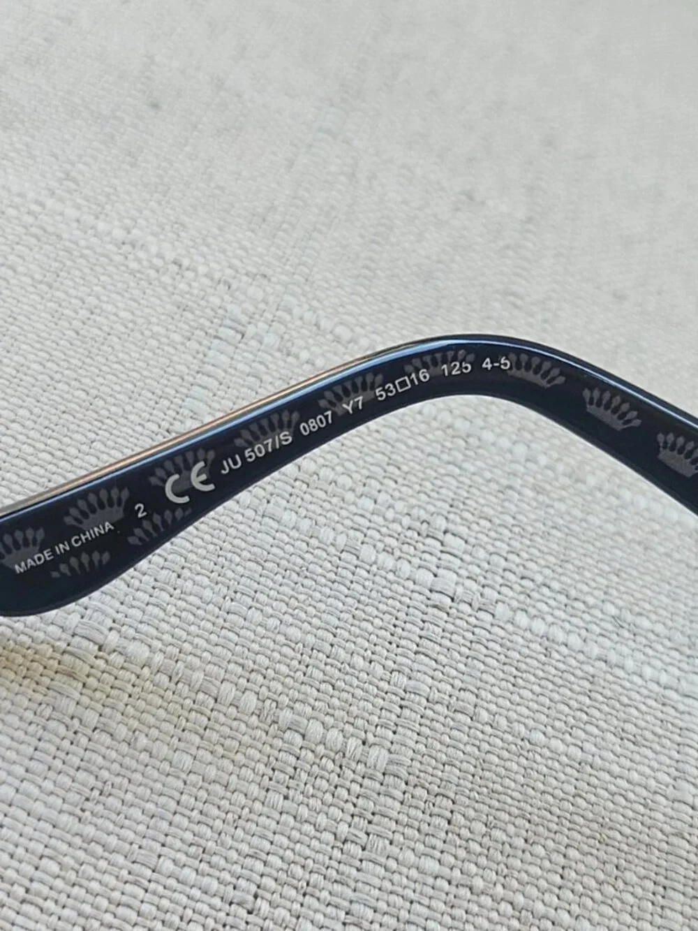 Juicy Couture Women Eyeglasses Frame JU 507/S 0807 53[]16 125 Glasses Eyewear - Picture 5 of 13